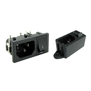 3544 C14 INLET + SWITCH